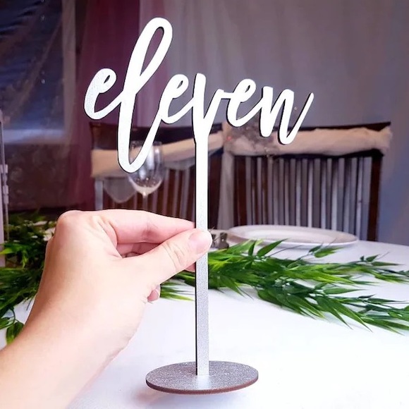 Wedding table numbers - Picture 3 of 10